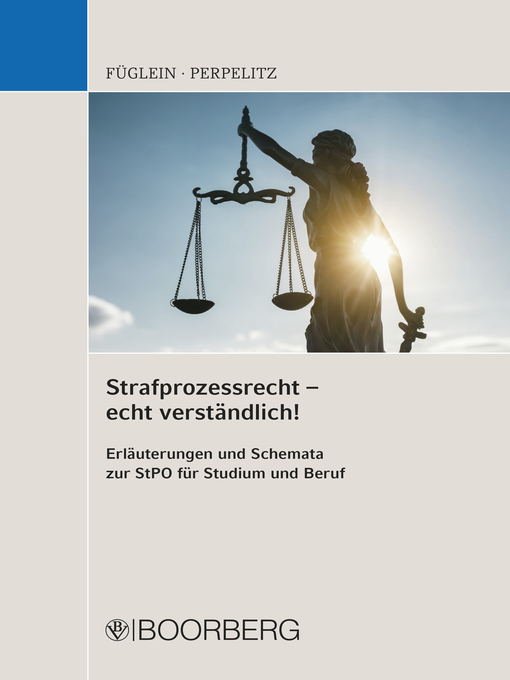 Title details for Strafprozessrecht – echt verständlich! by Frank Füglein - Wait list